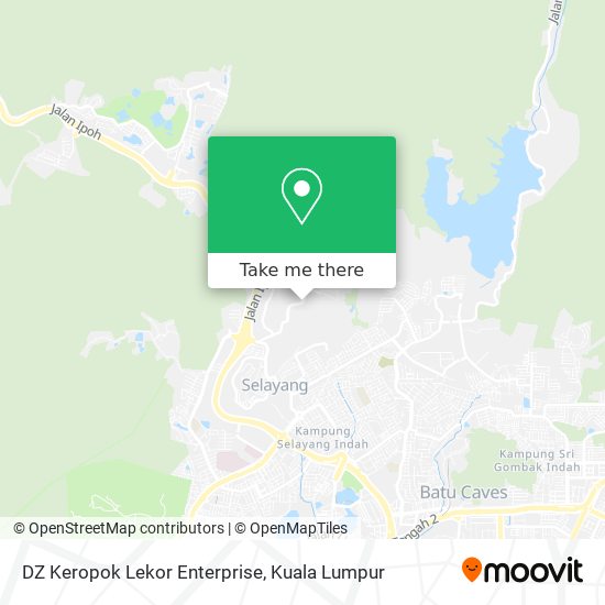 Peta DZ Keropok Lekor Enterprise
