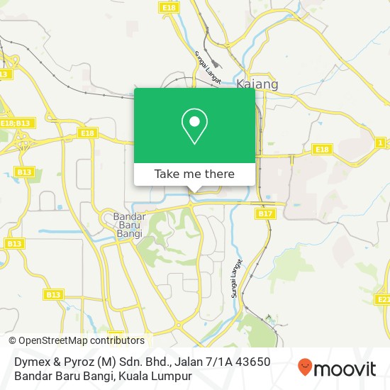 Dymex & Pyroz (M) Sdn. Bhd., Jalan 7 / 1A 43650 Bandar Baru Bangi map