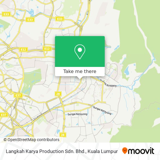 Langkah Karya Production Sdn. Bhd. map