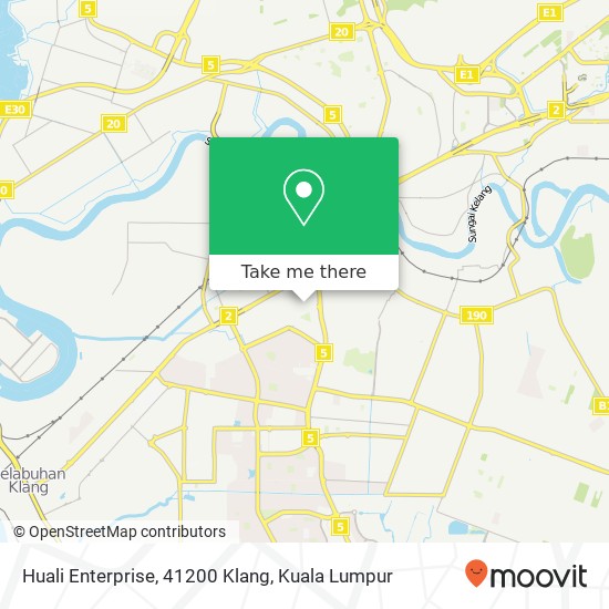 Huali Enterprise, 41200 Klang map