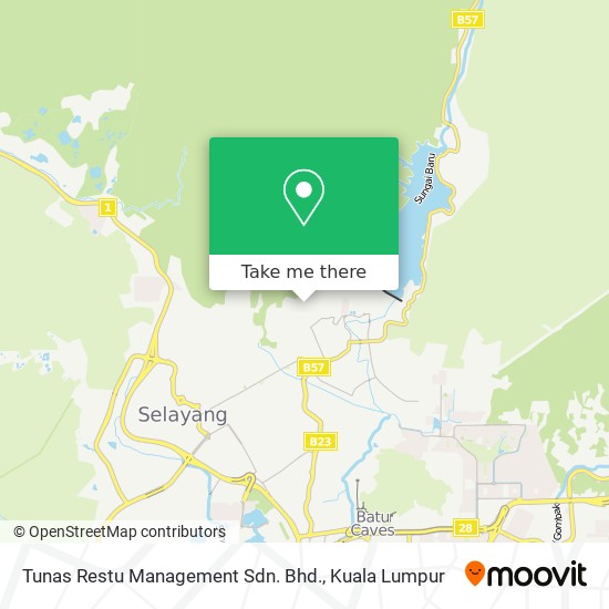 Tunas Restu Management Sdn. Bhd. map