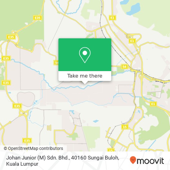 Johan Junior (M) Sdn. Bhd., 40160 Sungai Buloh map