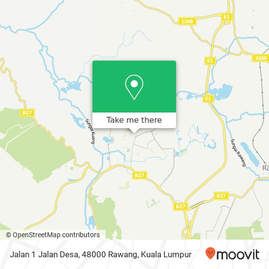 Jalan 1 Jalan Desa, 48000 Rawang map