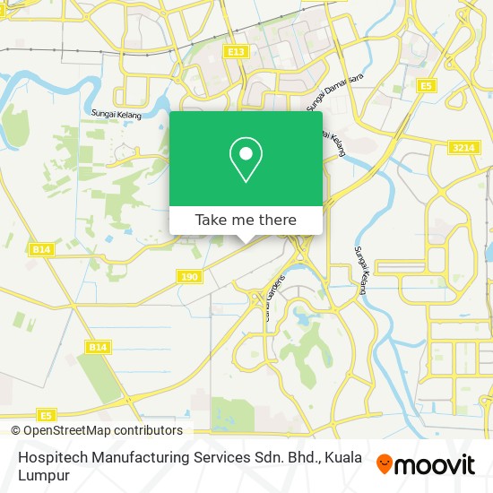 Hospitech Manufacturing Services Sdn. Bhd. map
