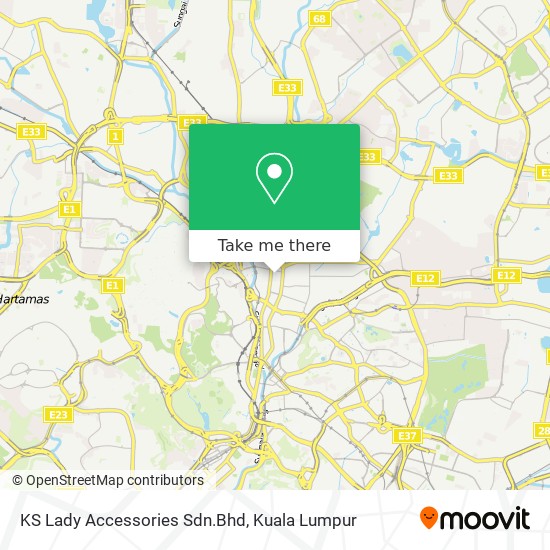 KS Lady Accessories Sdn.Bhd map