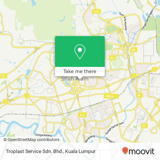 Troplast Service Sdn. Bhd. map