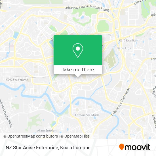 NZ Star Anise Enterprise map