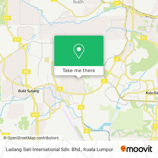 Ladang Sari International Sdn. Bhd. map