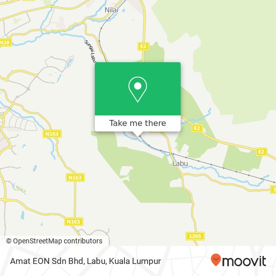 Amat EON Sdn Bhd, Labu map