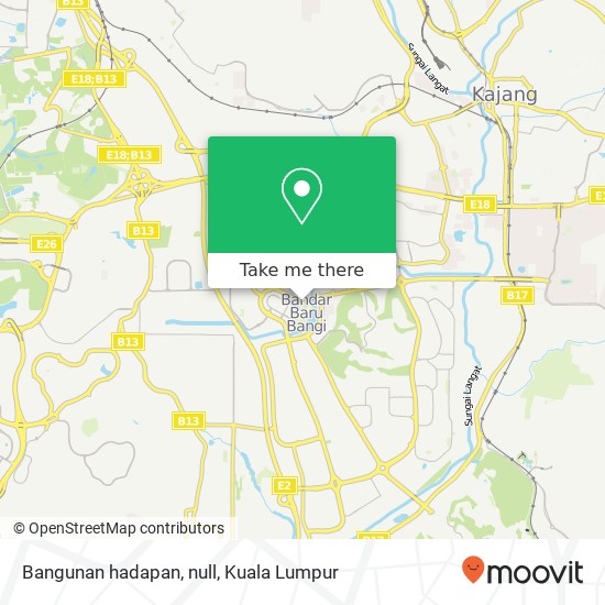 Bangunan hadapan, null map