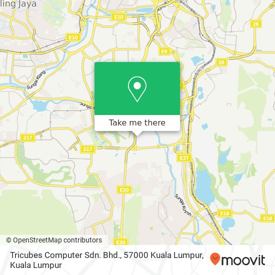 Tricubes Computer Sdn. Bhd., 57000 Kuala Lumpur map