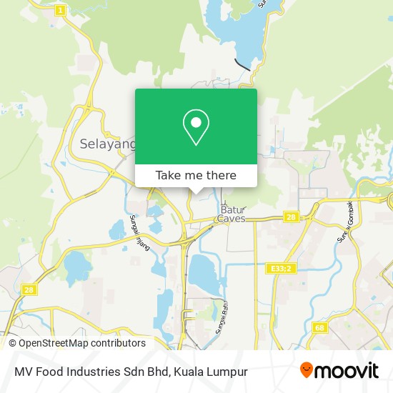 MV Food Industries Sdn Bhd map