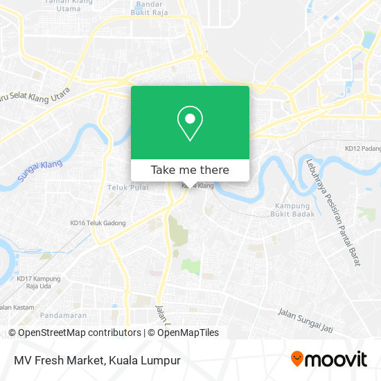 MV Fresh Market map