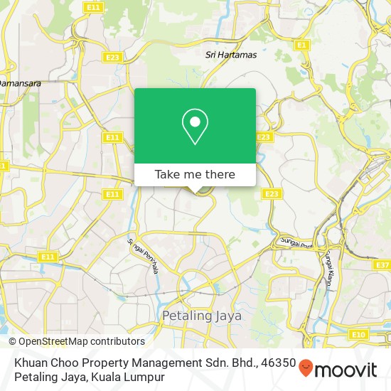 Khuan Choo Property Management Sdn. Bhd., 46350 Petaling Jaya map