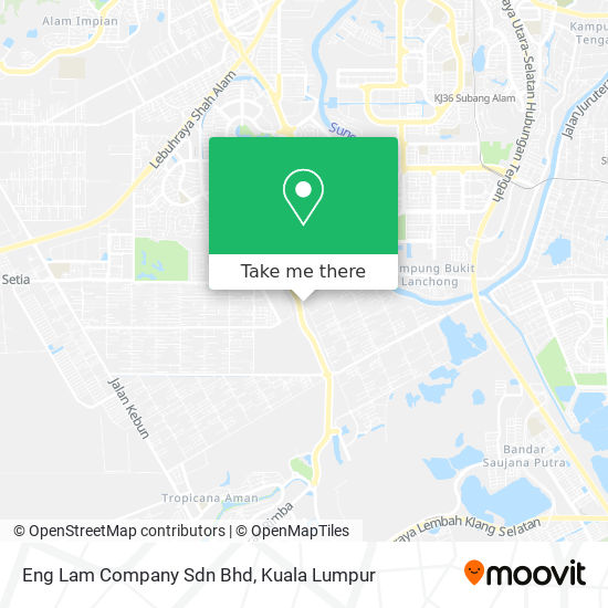 Eng Lam Company Sdn Bhd map