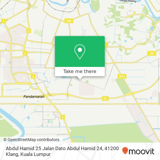 Abdul Hamid 25 Jalan Dato Abdul Hamid 24, 41200 Klang map