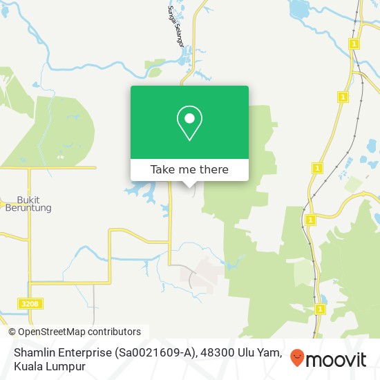 Shamlin Enterprise (Sa0021609-A), 48300 Ulu Yam map