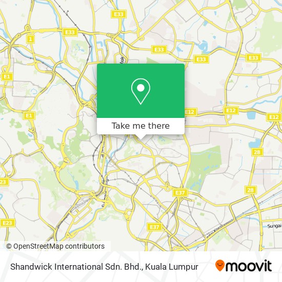 Shandwick International Sdn. Bhd. map