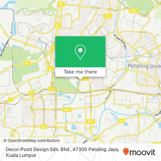 Decor-Point Design Sdn. Bhd., 47300 Petaling Jaya map