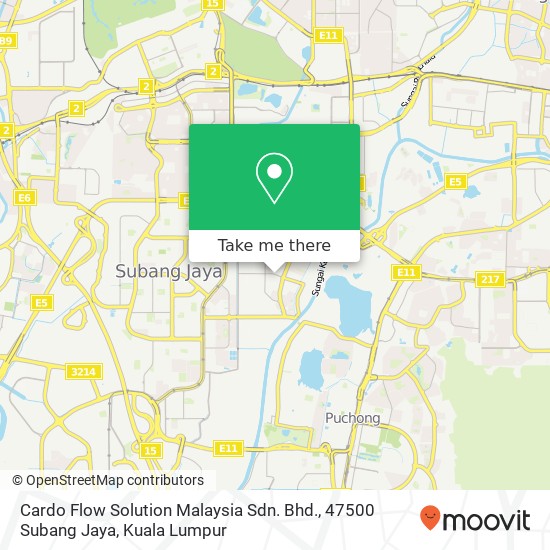 Cardo Flow Solution Malaysia Sdn. Bhd., 47500 Subang Jaya map