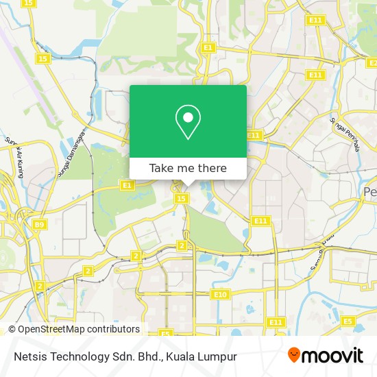 Netsis Technology Sdn. Bhd. map