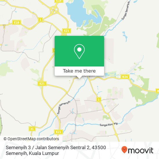 Peta Semenyih 3 / Jalan Semenyih Sentral 2, 43500 Semenyih