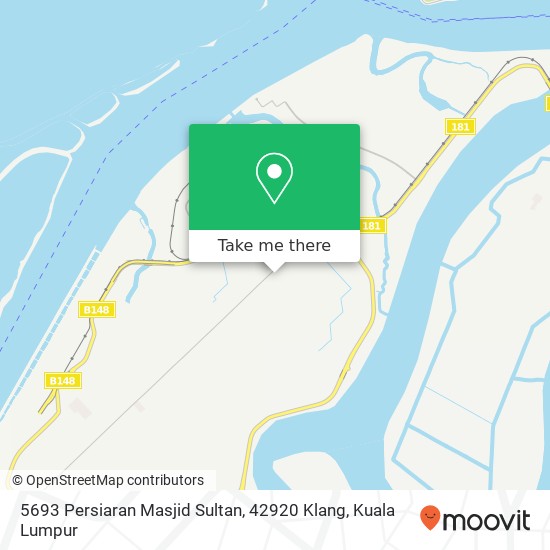 5693 Persiaran Masjid Sultan, 42920 Klang map