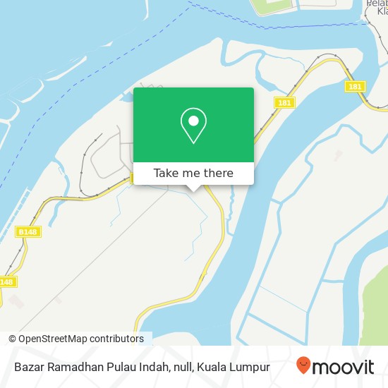 Bazar Ramadhan Pulau Indah, null map