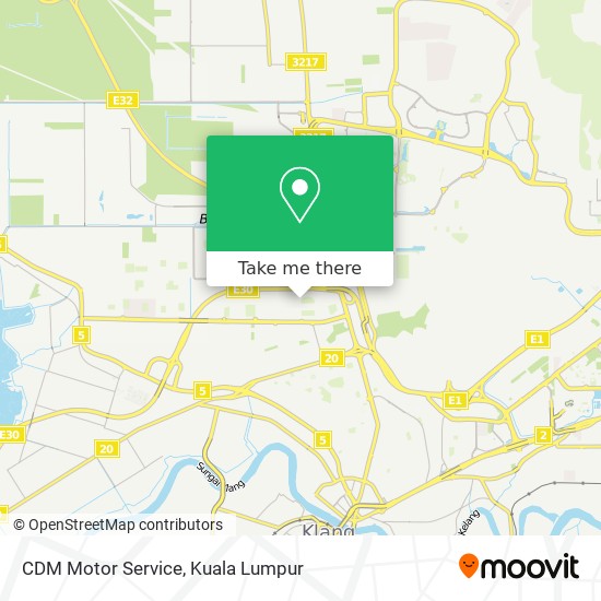 CDM Motor Service map