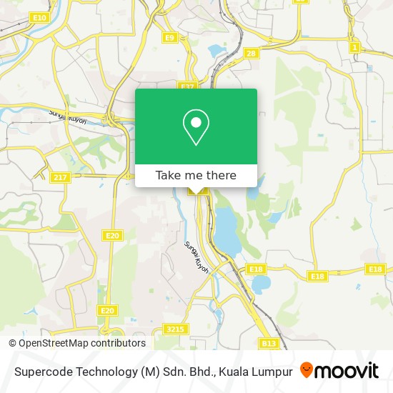 Supercode Technology (M) Sdn. Bhd. map