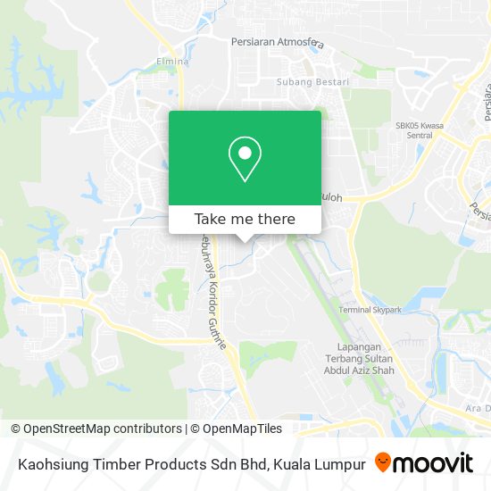 Kaohsiung Timber Products Sdn Bhd map