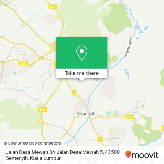 Jalan Desa Mewah 3A Jalan Desa Mewah 5, 43500 Semenyih map