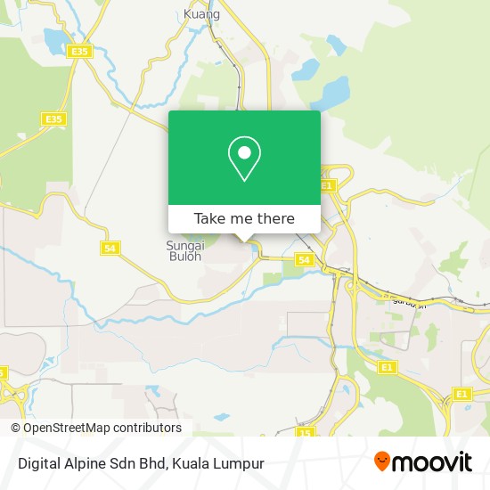 Digital Alpine Sdn Bhd map