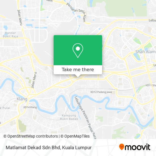 Matlamat Dekad Sdn Bhd map