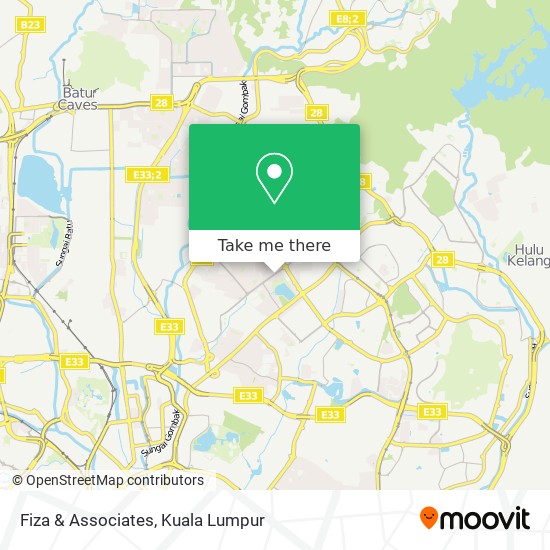 Fiza & Associates map