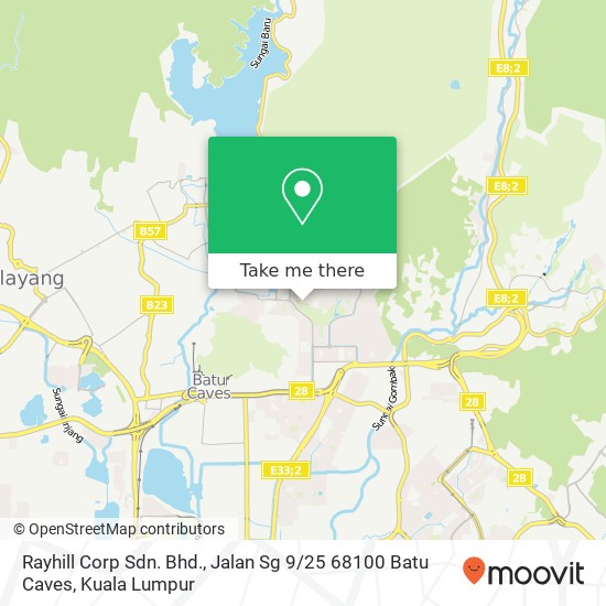 Rayhill Corp Sdn. Bhd., Jalan Sg 9 / 25 68100 Batu Caves map