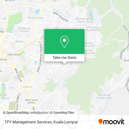 TFY Management Services map