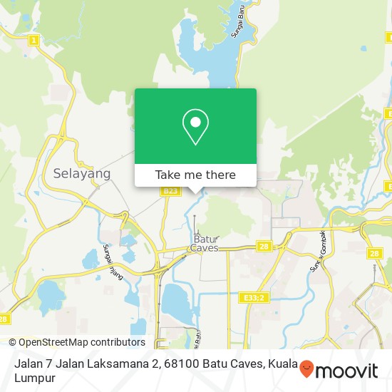 Jalan 7 Jalan Laksamana 2, 68100 Batu Caves map