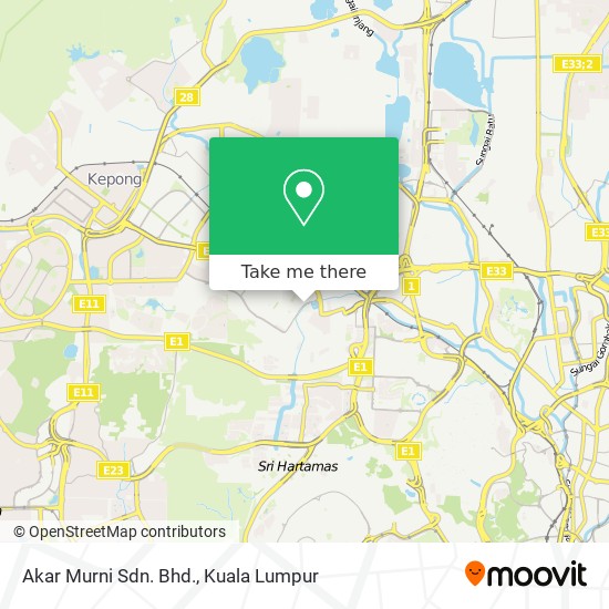 Akar Murni Sdn. Bhd. map