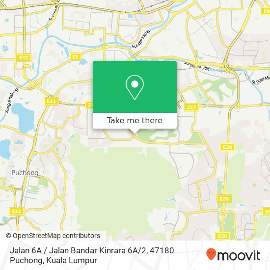 Jalan 6A / Jalan Bandar Kinrara 6A / 2, 47180 Puchong map