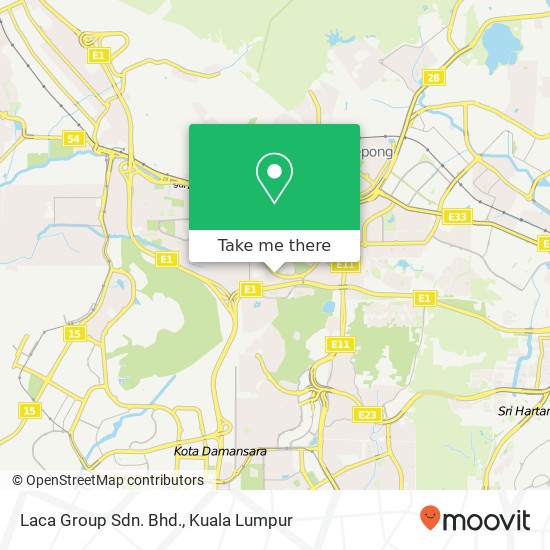 Laca Group Sdn. Bhd. map