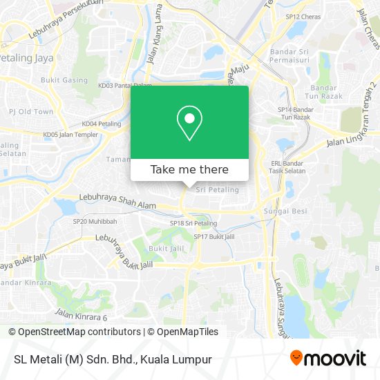 SL Metali (M) Sdn. Bhd. map