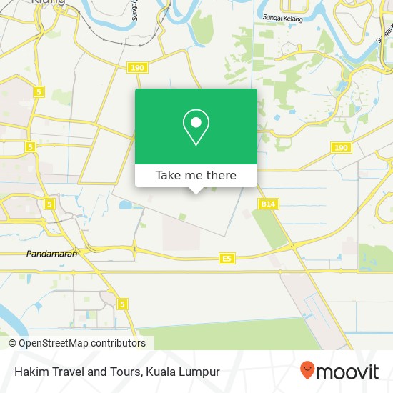 Hakim Travel and Tours map