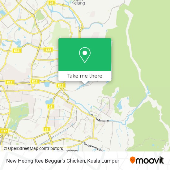 New Heong Kee Beggar's Chicken map