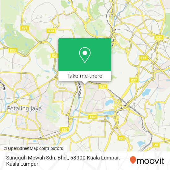 Sungguh Mewah Sdn. Bhd., 58000 Kuala Lumpur map