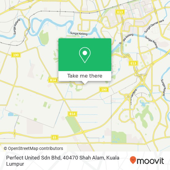 Perfect United Sdn Bhd, 40470 Shah Alam map