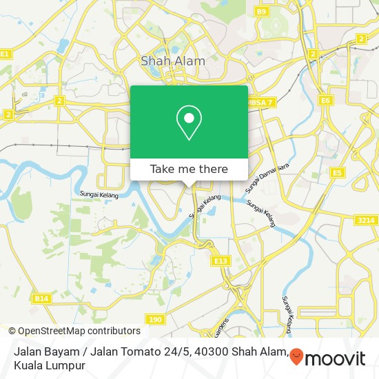 Jalan Bayam / Jalan Tomato 24 / 5, 40300 Shah Alam map