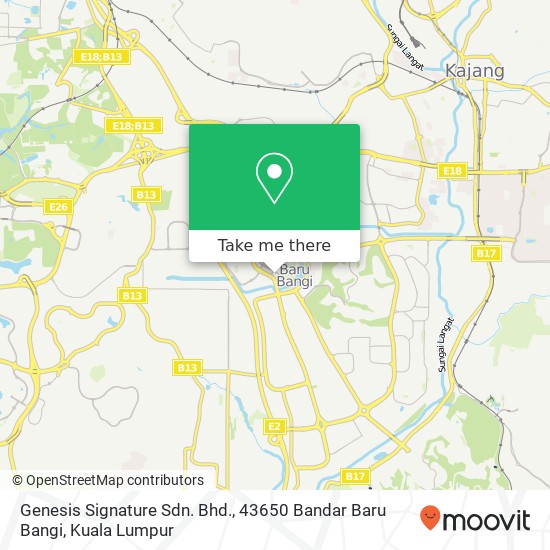 Peta Genesis Signature Sdn. Bhd., 43650 Bandar Baru Bangi