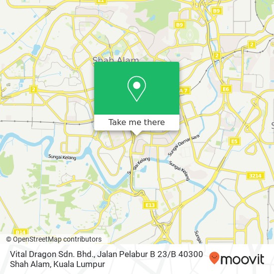 Vital Dragon Sdn. Bhd., Jalan Pelabur B 23 / B 40300 Shah Alam map