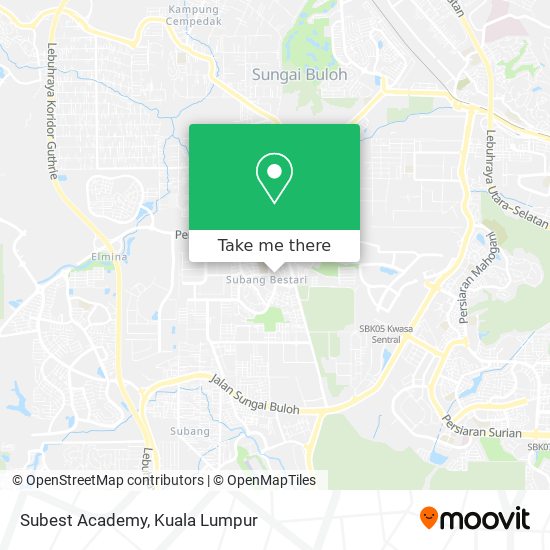 Subest Academy map